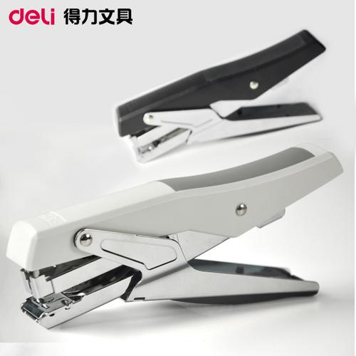 省力办公，一按即合——得力手握式订书机0329使用体验